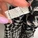 Poupette St Barth Donna Strappy Dress Black Net Tassel Small