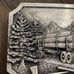 Vintage Siskiyou Logging Truck Belt Buckle Forestry Axes Silver Tone