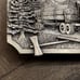 Vintage Siskiyou Logging Truck Belt Buckle Forestry Axes Silver Tone