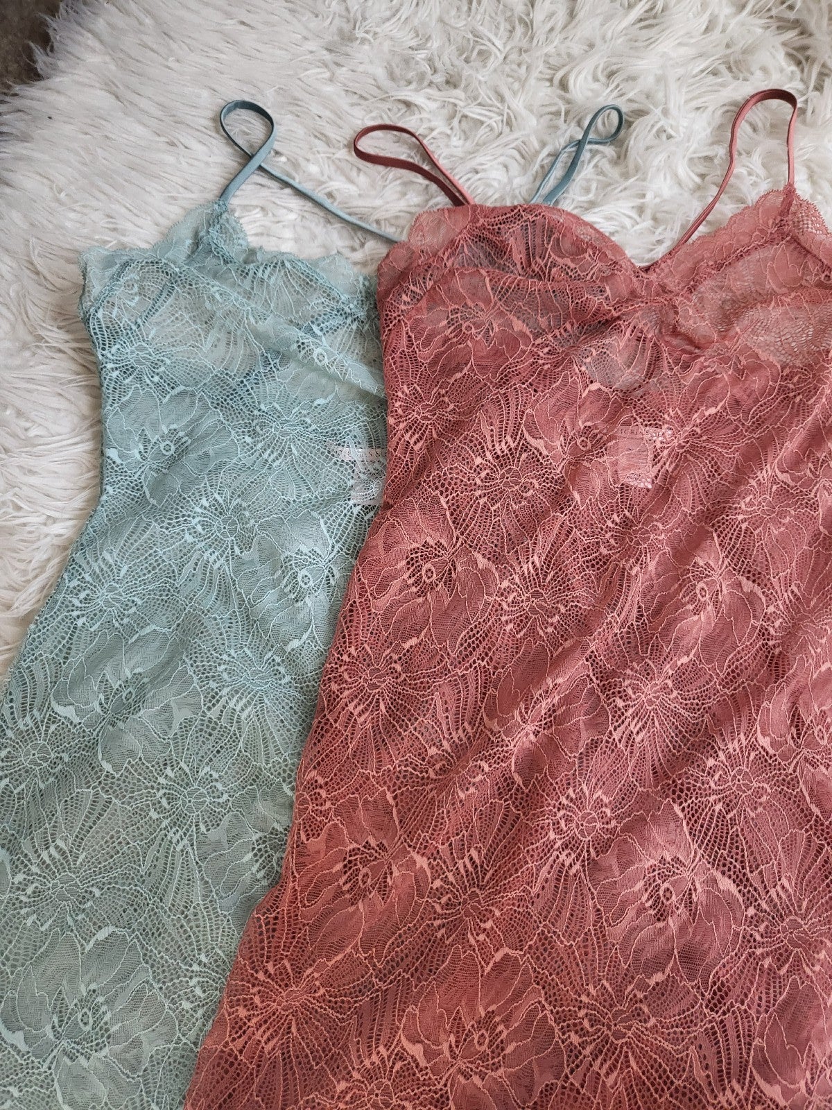 Victoria's secret sheer lace slips, Small