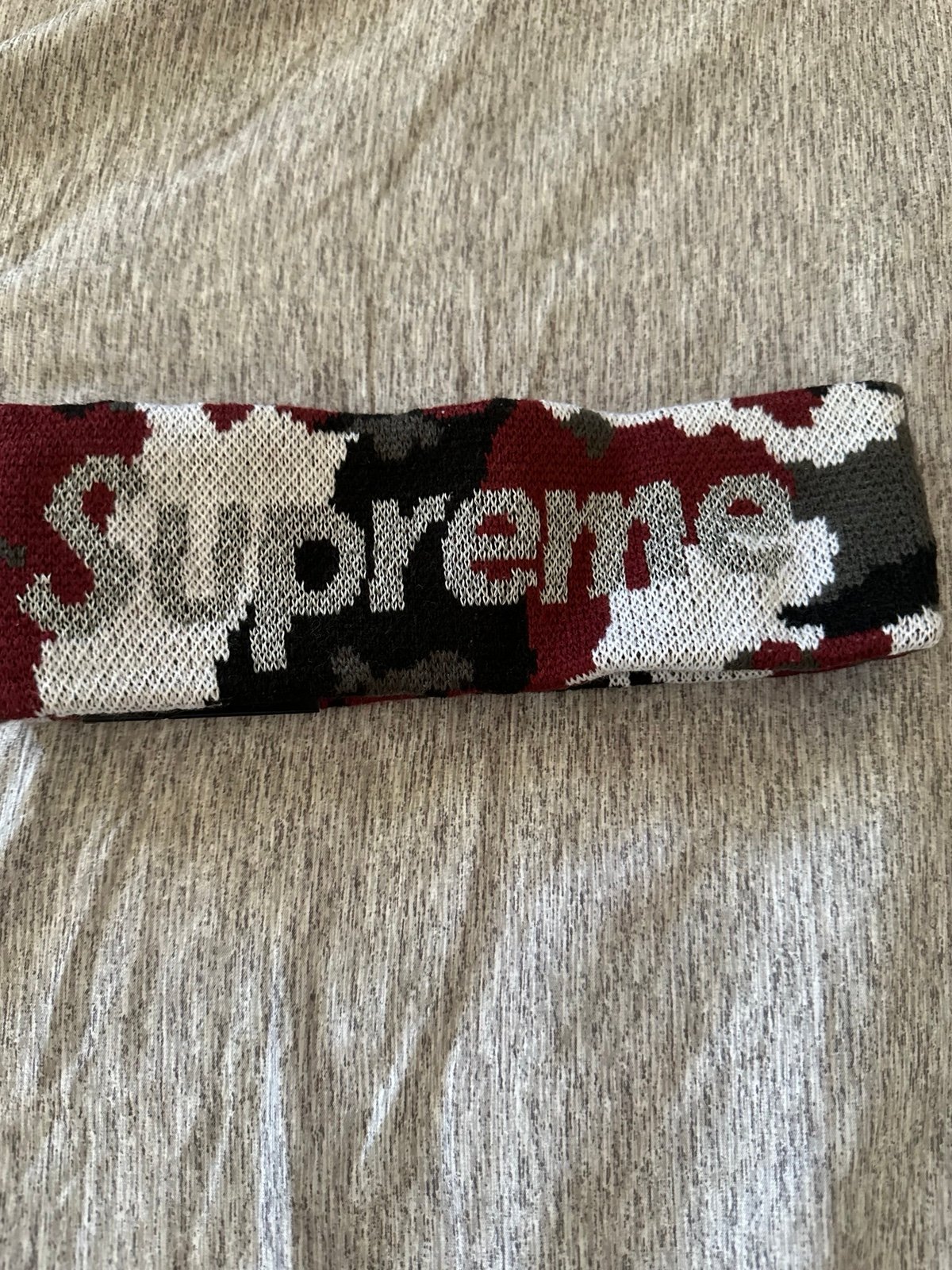 supreme camo headband