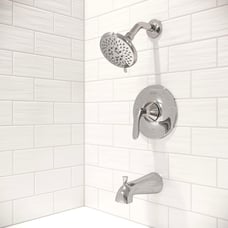 Pfister LG898WRC Weller Tub & Shower Trim Kit Single Handle in Polished Chrome