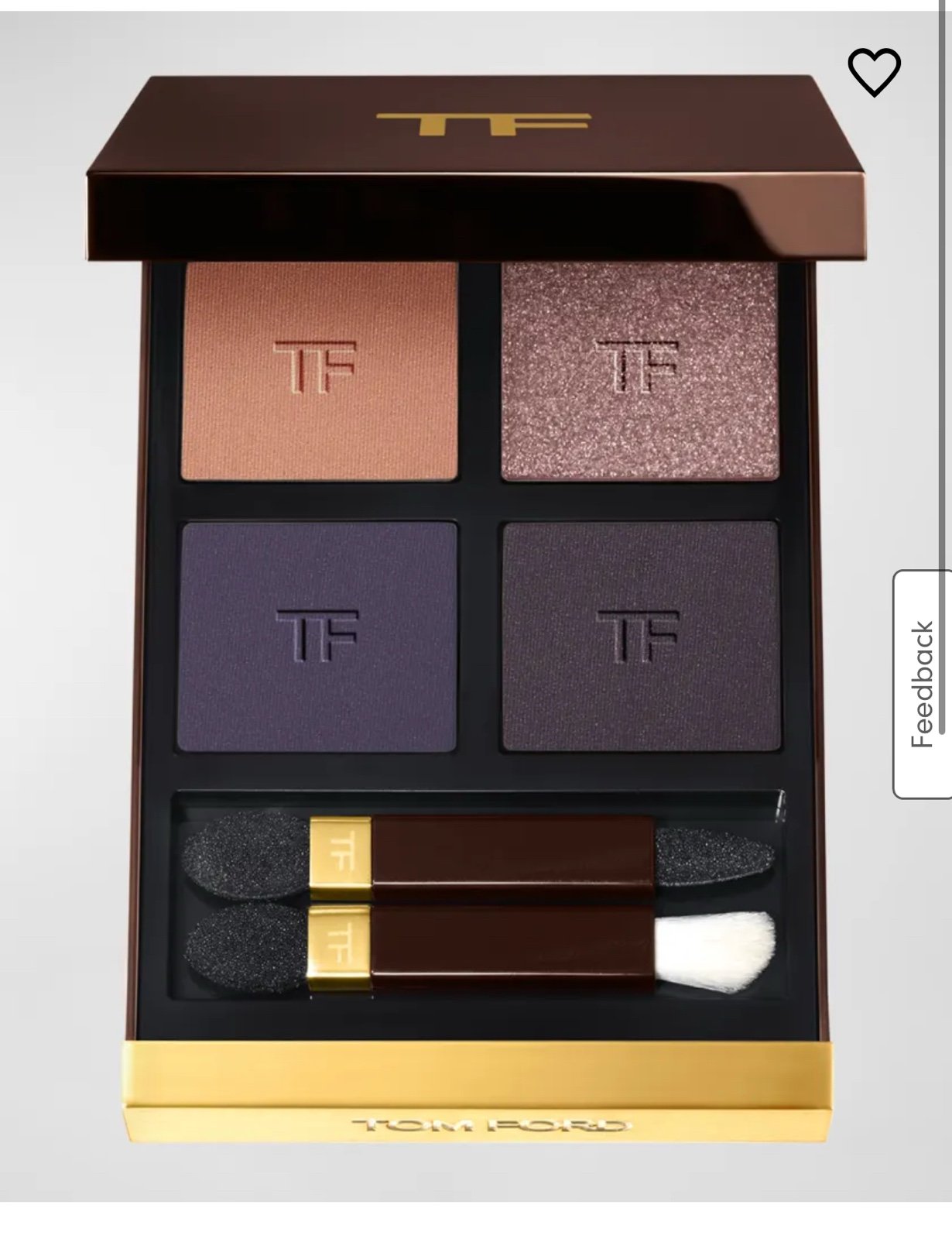 Tom Ford Eye quad iconic smoke # 45