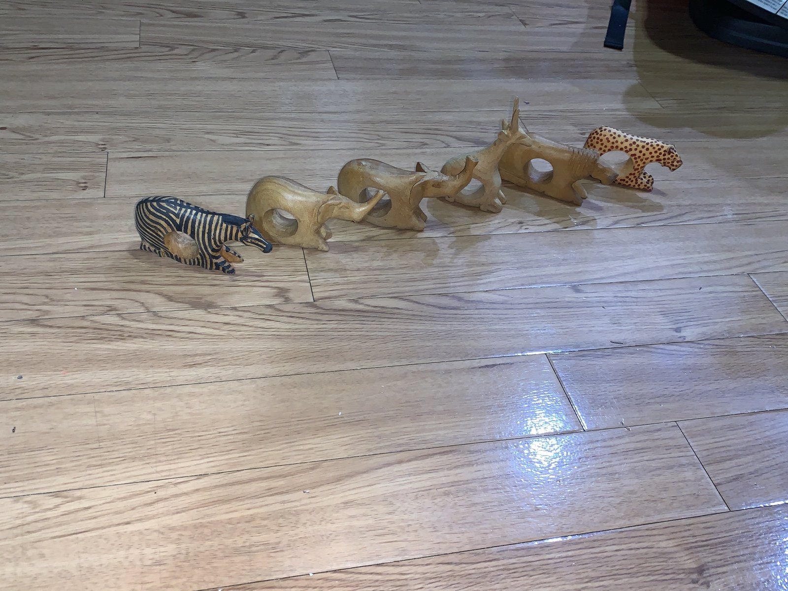 Handmade napkin ring holders