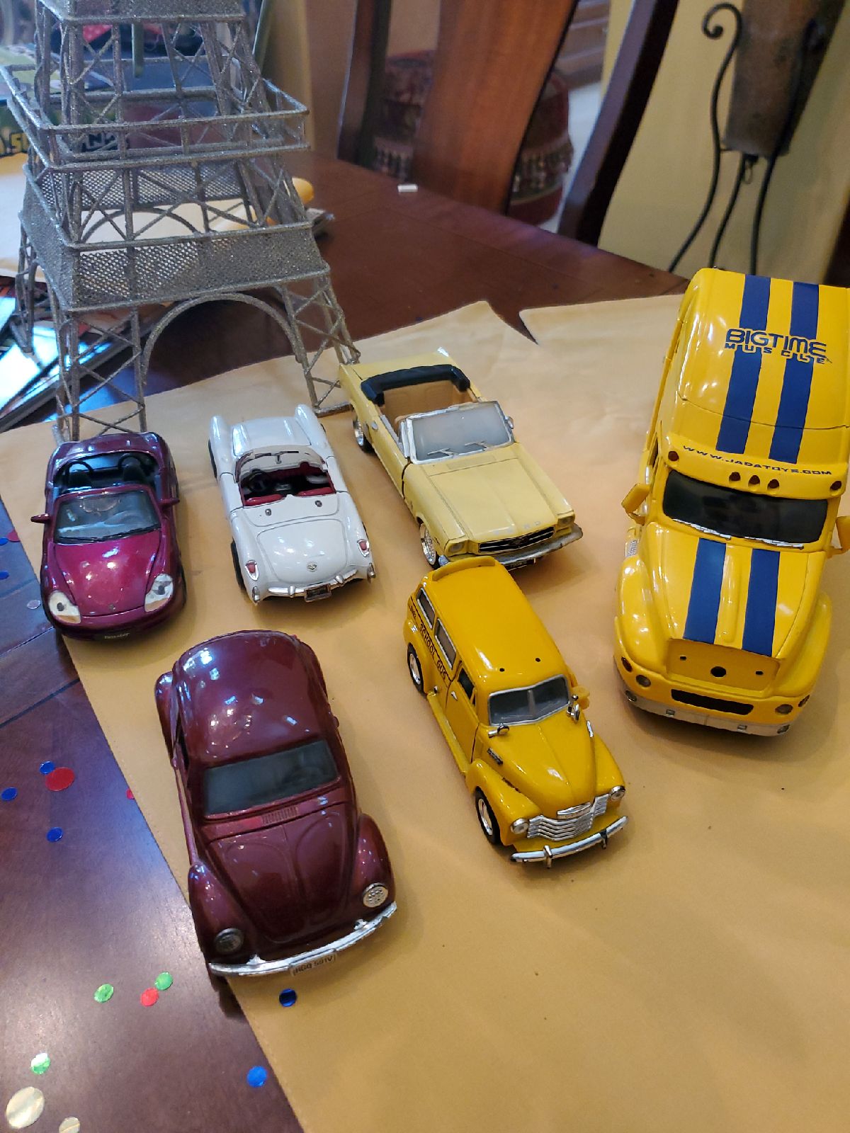 Lot of model cars