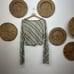 Zara Blue Brown Y2K Style Long Sleeve Crop Button Slit Cropped Knit Top Large