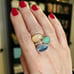 Melon Rings Size 6 - set of 3