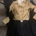 Kate Spade Coreen Skirt & Gold Blazer