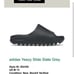 Onyx Yeezy slides
