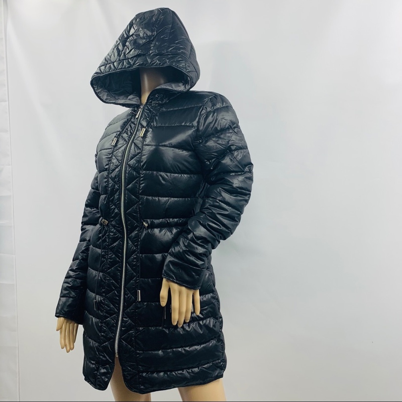 Kenneth Cole Black Packable Puffer Bag