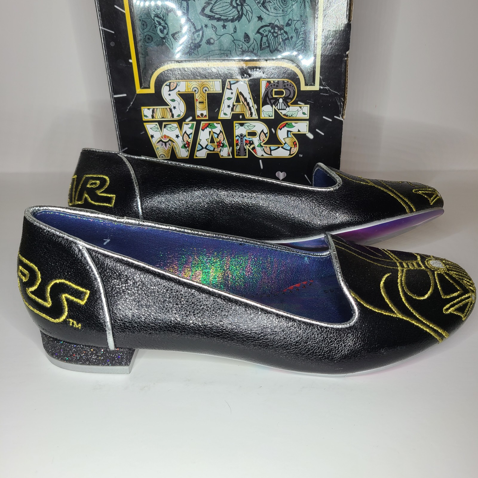 Disney on sale Parks Star Wars Irregular Choice Darth Vader Women's Flats (SIZE 7)