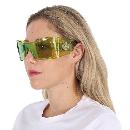 NEW Versace VE4451 - 54208N Shield Sunglasses