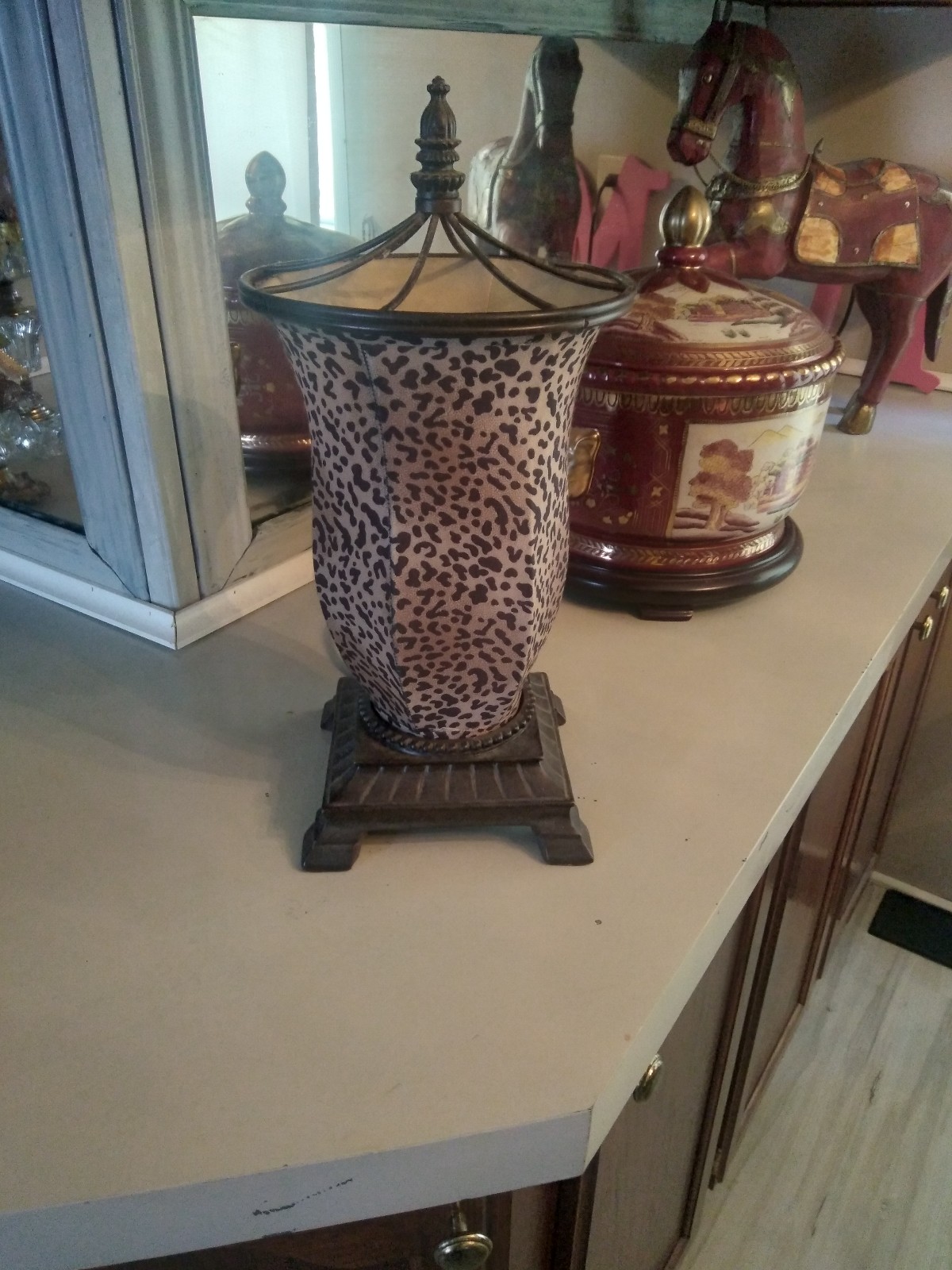 Cheetah print Lamp