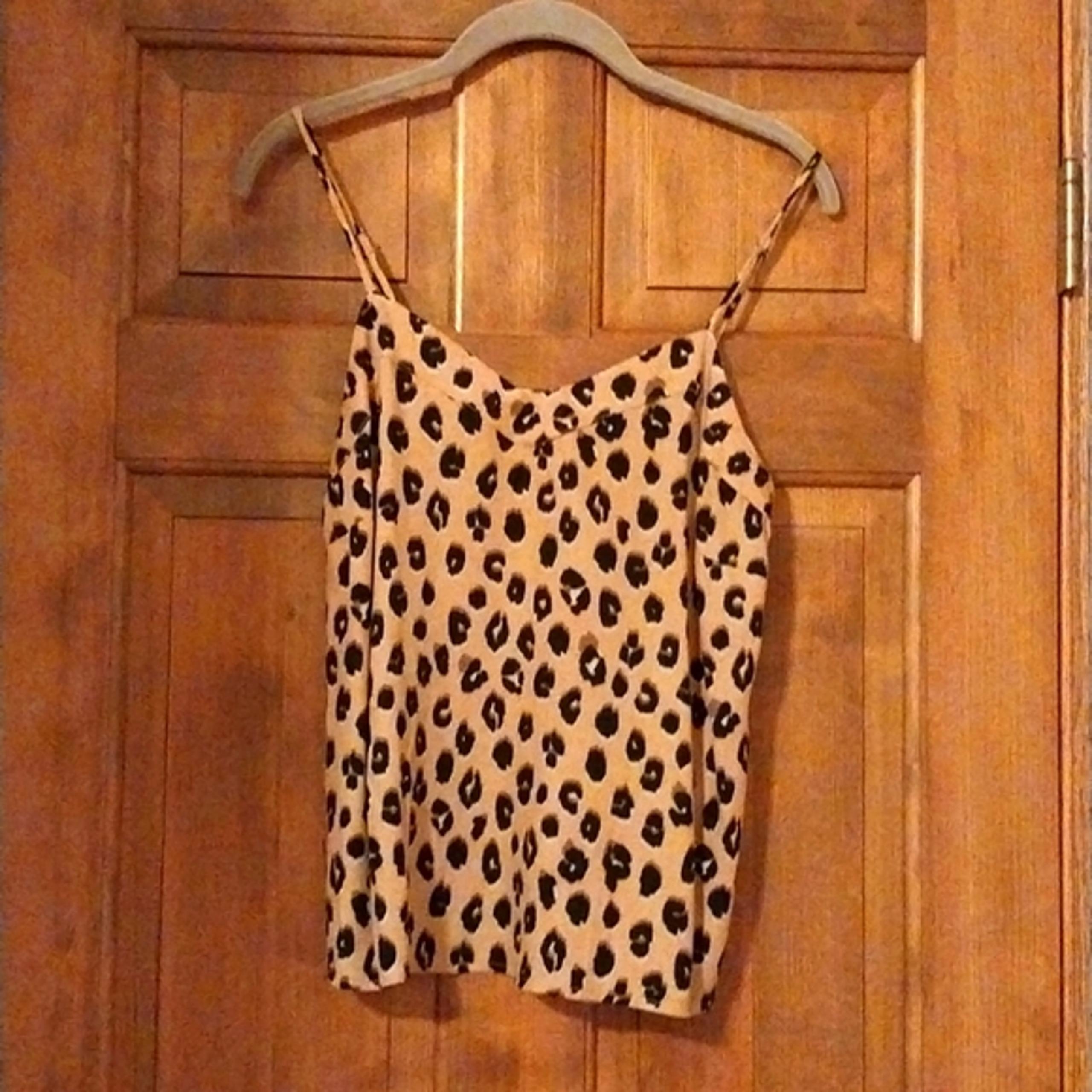 A New Day Leopard Print Rayon Camisole Top Size XS