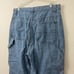 vintage 90s denim carpenter CAPRI pants