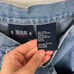 vintage 90s denim carpenter CAPRI pants