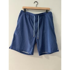 Peter Millar men’s seaside collection shell print swim trunks size medium