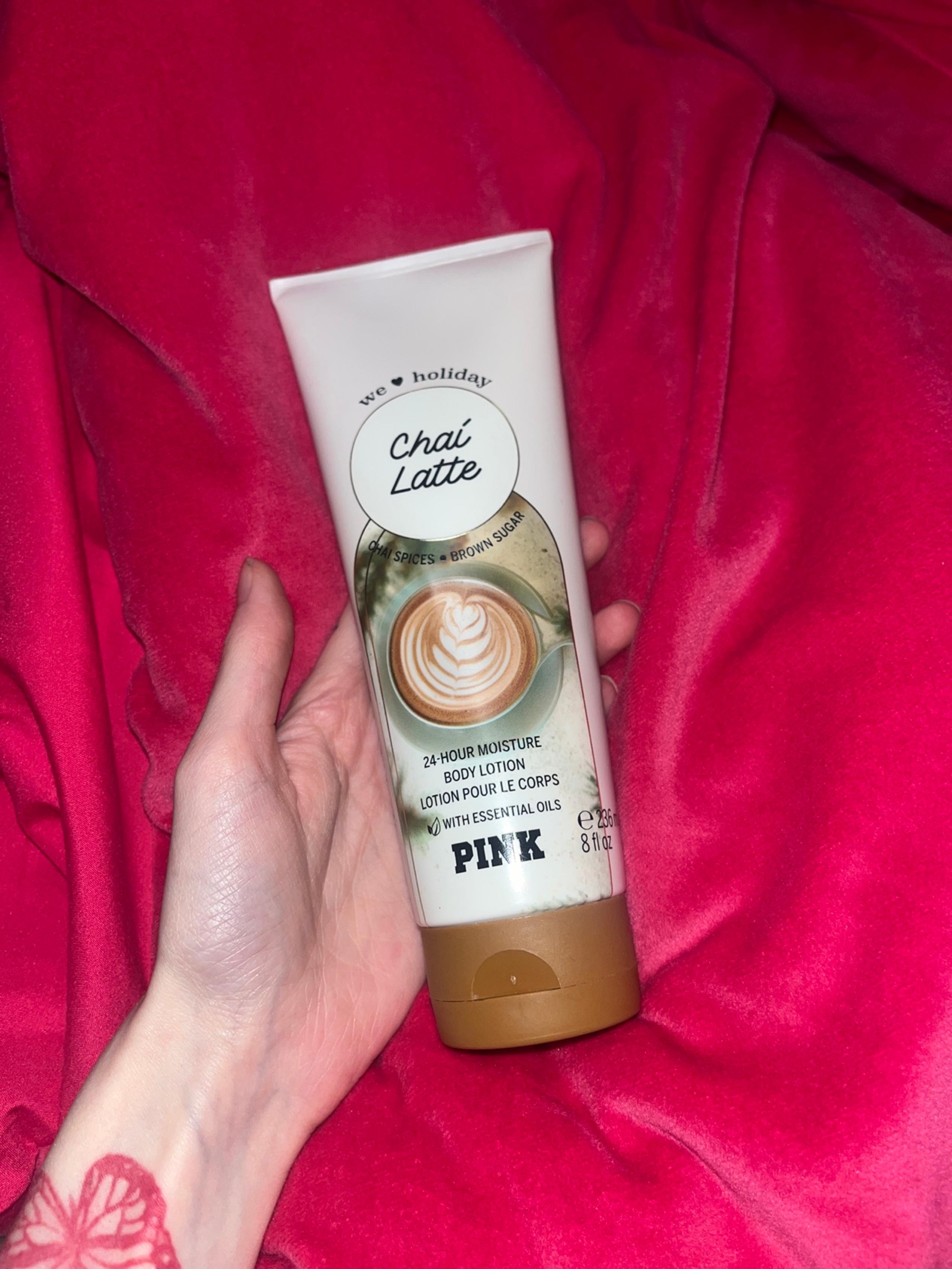 PINK chai latte body lotion