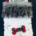 NWT Christmas Faux Fur Plush Dog Stocking