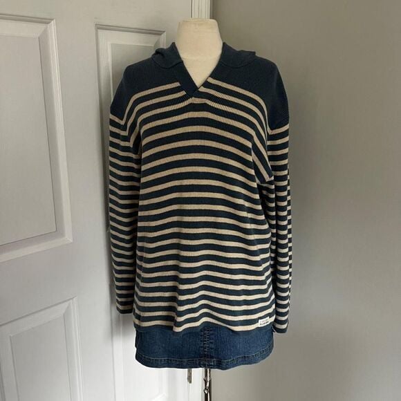 BLUETRIPED POLO JEANS COMPANY SWEATER HOODIES