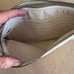 Lululemon cream wristlet wallet