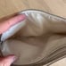 Lululemon cream wristlet wallet