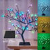 18 Inch Cherry Blossom Bonsai Tree, 48 LED Lights