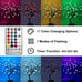18 Inch Cherry Blossom Bonsai Tree, 48 LED Lights