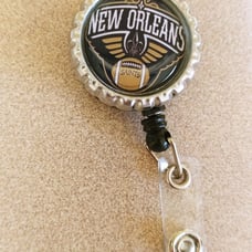 Set Of 5 New orleans Saints Badge Reels