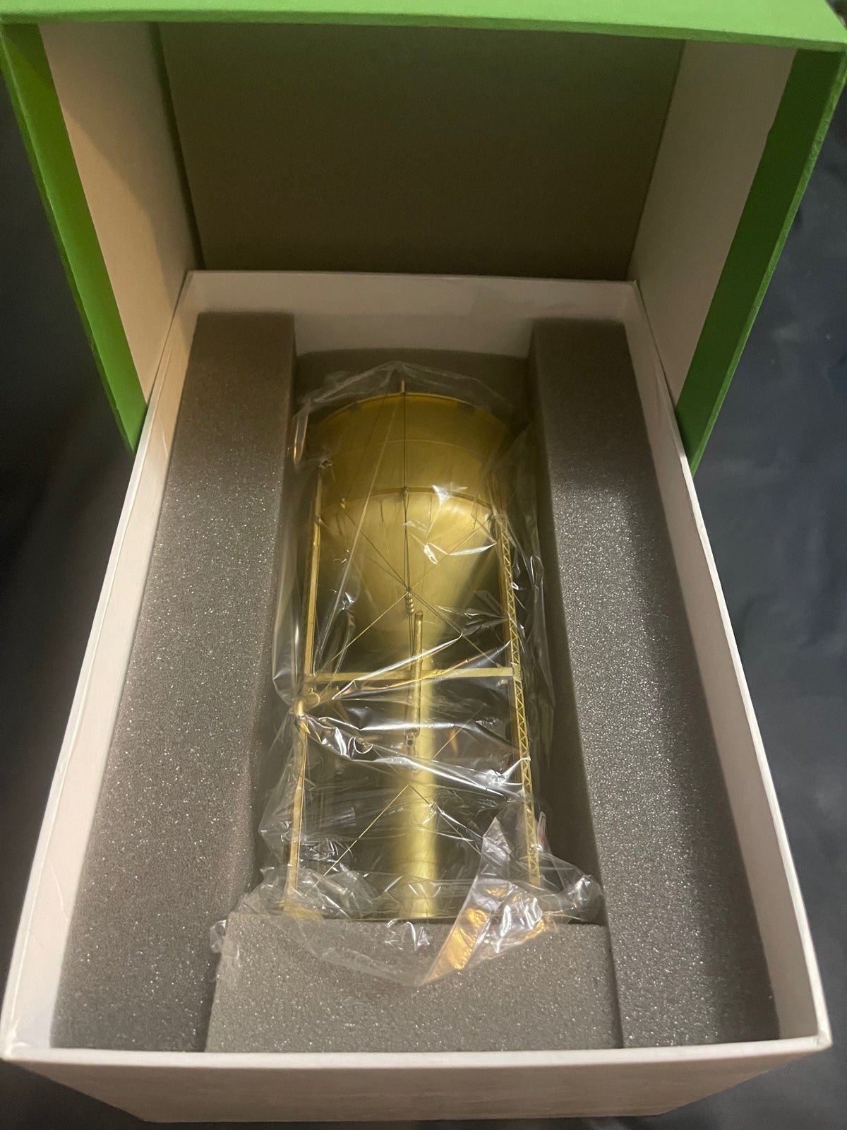 Overland Models 100,000 Gallon Steel Water Tank Brass Chicago Bridge OMI-3262 HO