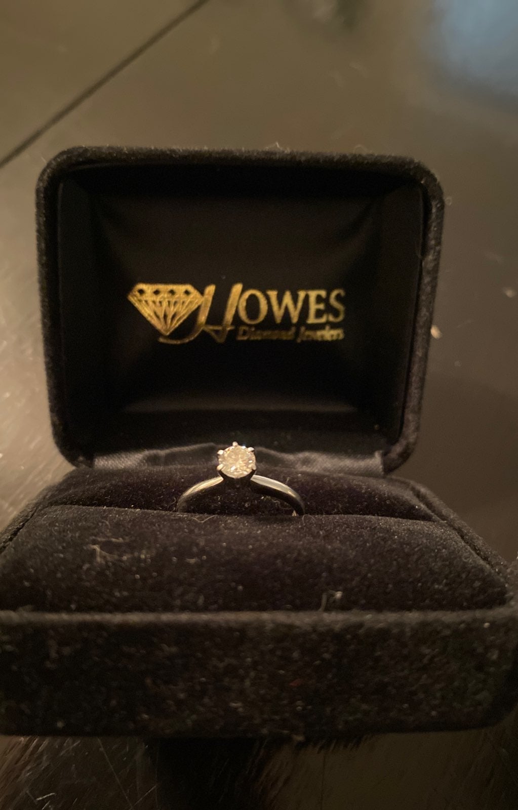 14k White Gold ring
