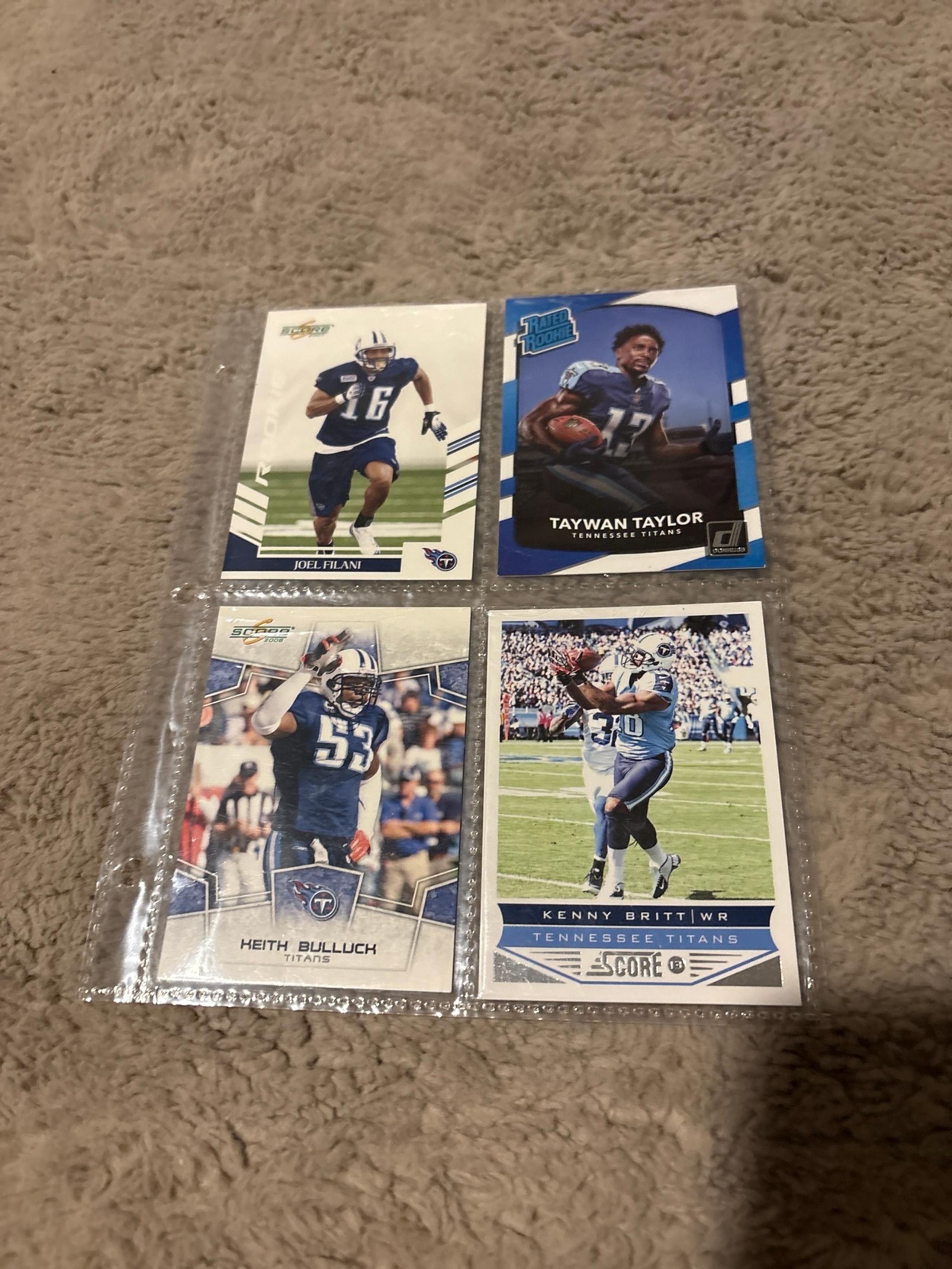 Tennessee titans football cards