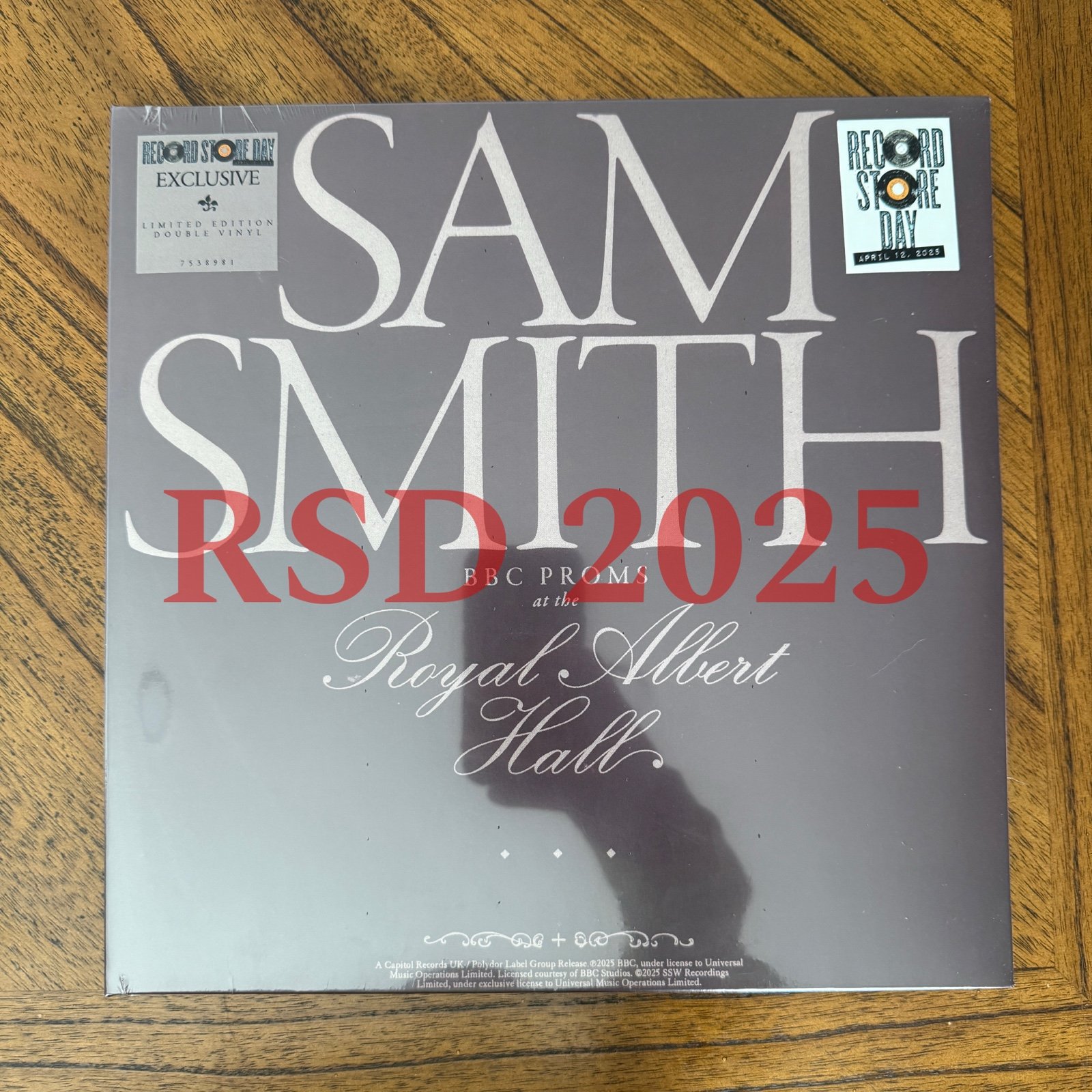 BBC Proms at the Royal Albert Hall vinyl - Sam Smith