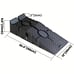 Car Ramps for Oil Changes and Lift, Portable High Profile Car Ramps for Garage,