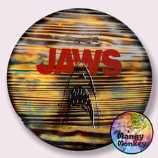 Movie Inspired JAWS Shark 17 Hand-Crafted Epoxy Wooden Lazy Susan OS400
