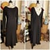 Vintage Jones New York Black Classic Cocktail Dress.