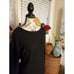 Vintage Jones New York Black Classic Cocktail Dress.
