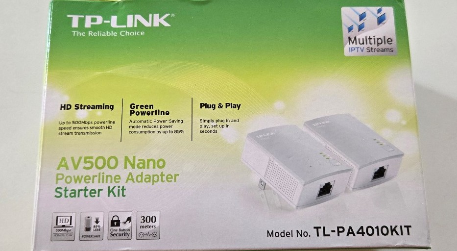 TP-Link AV500 + AV600 Powerline Adapters