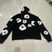 Black Denim Tear Hoodie
