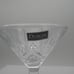 NEW Set of 4 Godinger DUBLIN Shannon Crystal MARTINI Glasses Cocktail Labeled