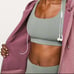 Lululemon Catch A Moment Zip Hoodie Heathered So Merlot / So Merlot Size 6