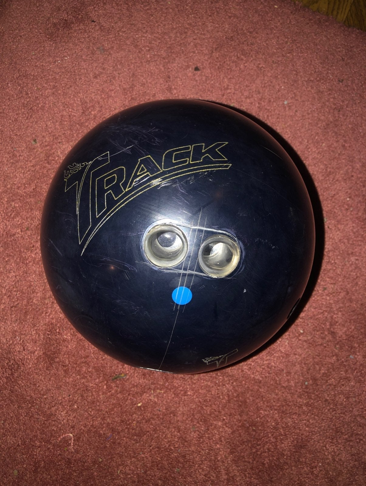 Track Legion Bowling Ball 14 pounds dril