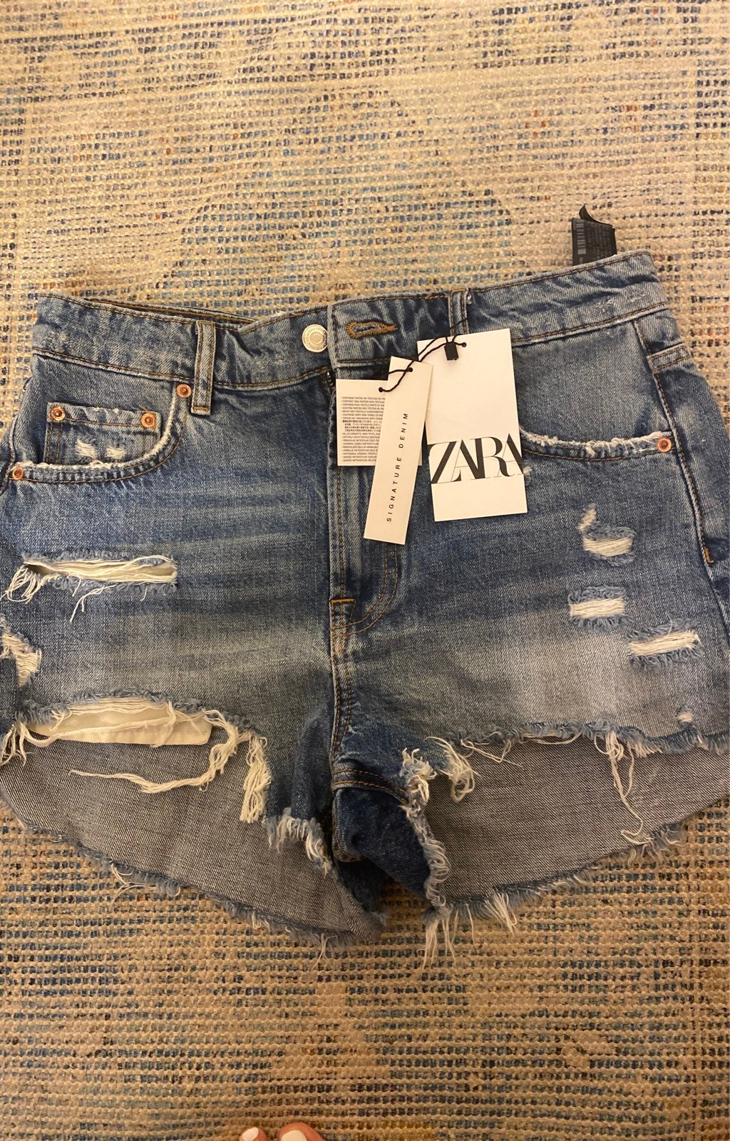 Zara jean shorts