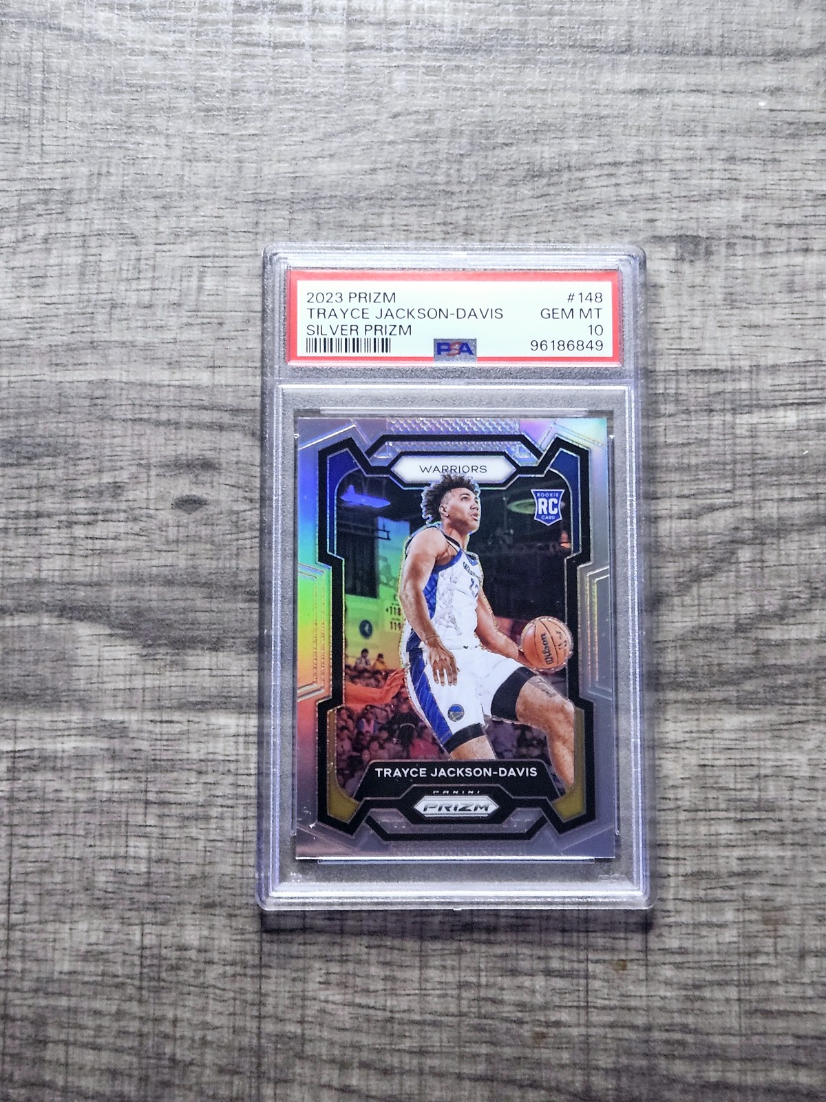 2023-24 Prizm Silver Trayce Jackson Davis PSA 10