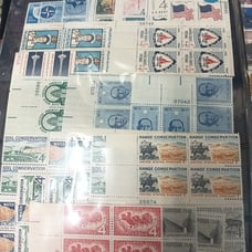 USA Mint Plate Blocks 944 stamps