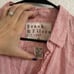 Frank & Eileen Barry Linen Button Down Shirt Red White Stripes Size Small