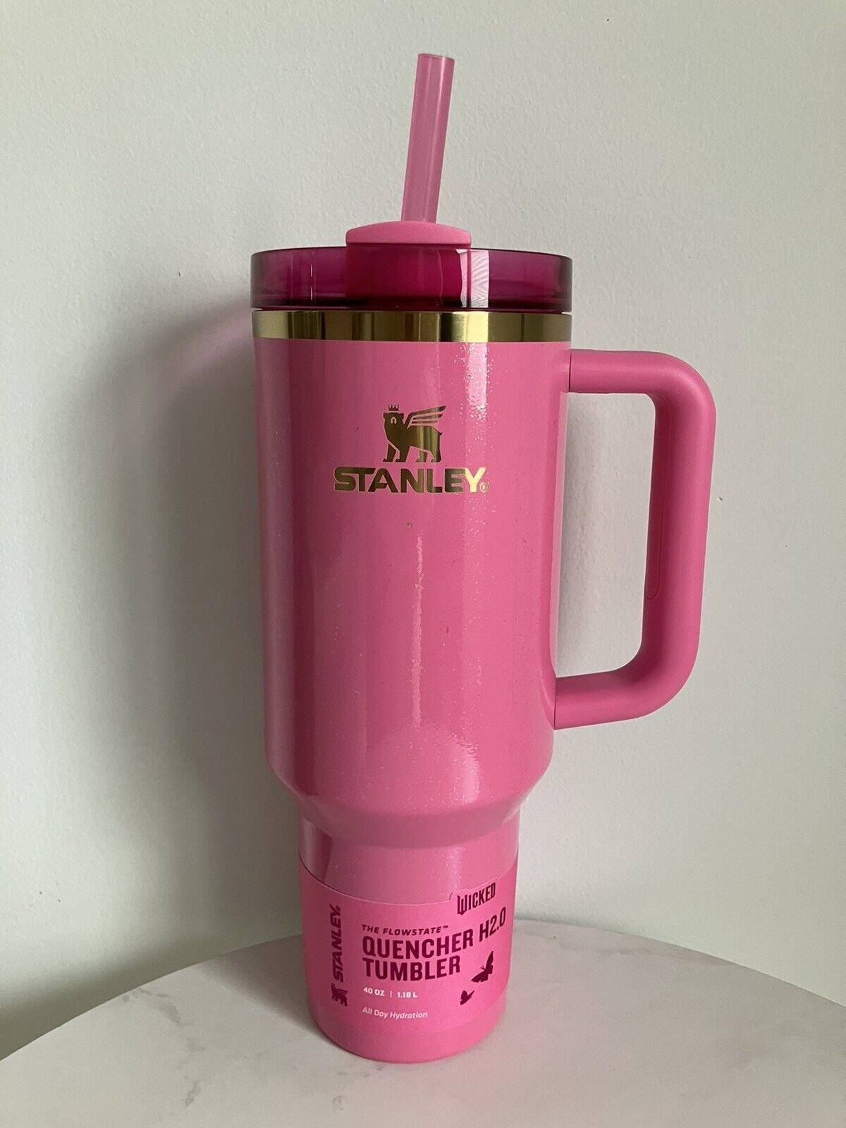 Stanley 40 oz Stainless Steel H2.0 Flowstate Quencher Tumbler - Wicked Glinda