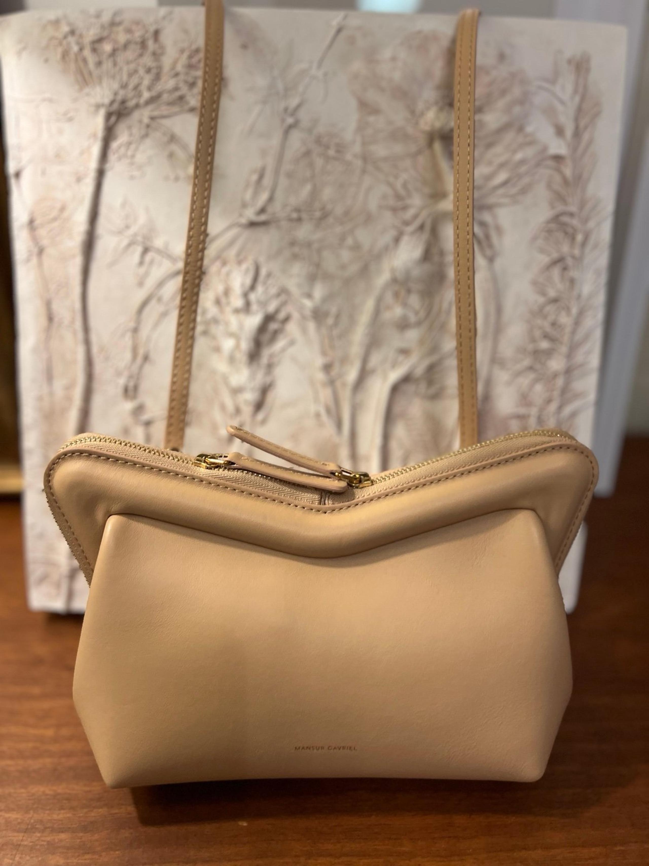 Mansur Gavriel Mini  M Frame Crossbody Bag NWT
