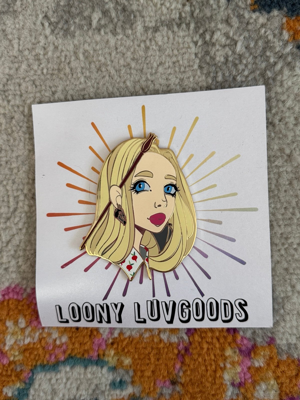 Luna Lovegood Pin