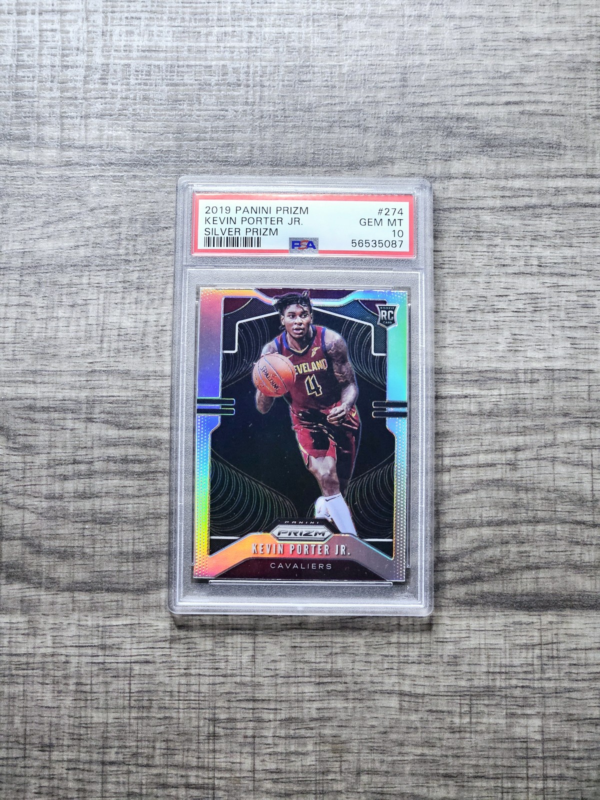 2019-20 Prizm Silver Kevin Porter Jr PSA 10